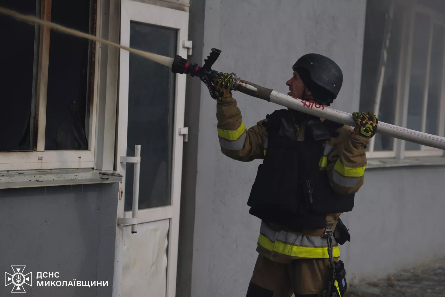 Пожежа у Миколаївській області. Фото: ДСНС