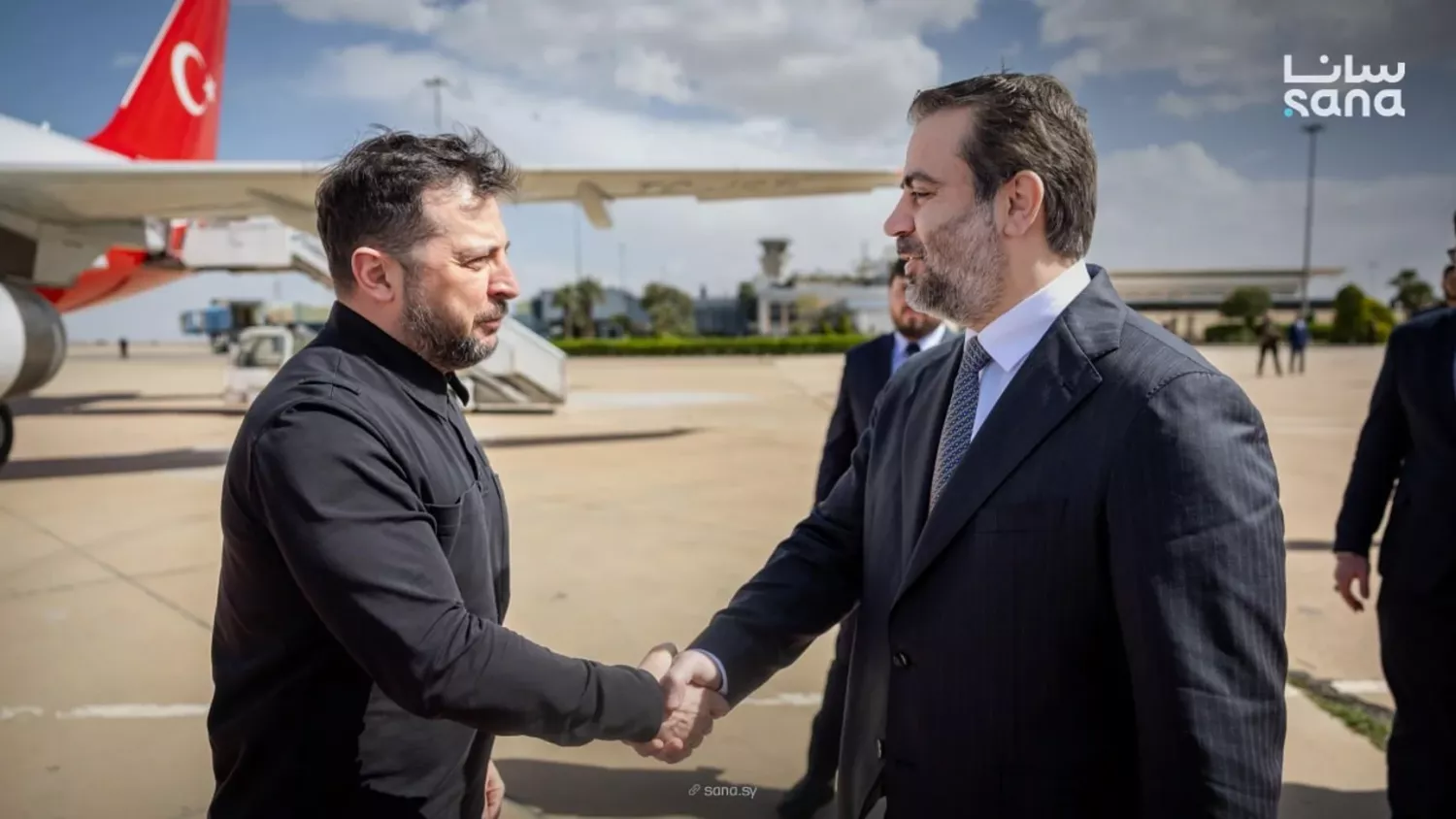 Зеленський здійснив перший офіційний візит до Сирії. Фото: SANA