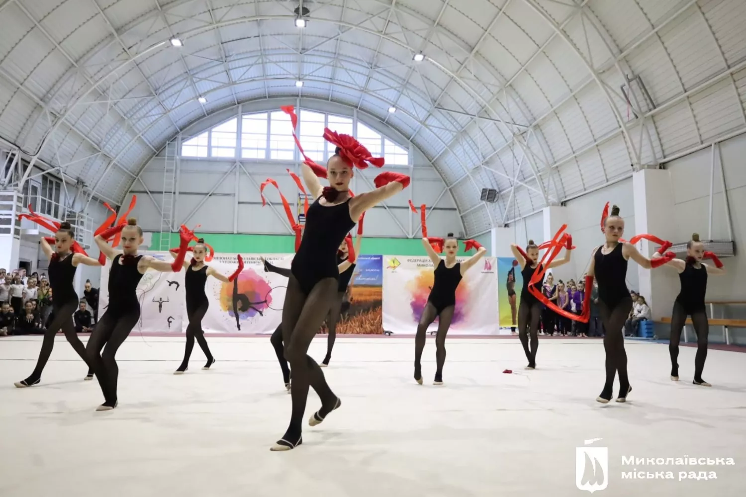 Чемпіонат області з гімнастики у Миколаєві. Фото: Управляння спорту ММР