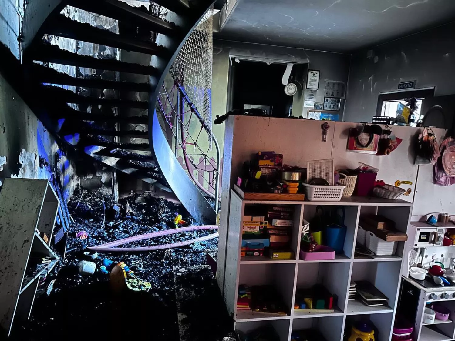 Наслідки обстрілу Одеси 6 квітня. Фото: ОВА