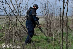 Розмінування Миколаївської області: фото Головного управління ДСНС Миколаївської області