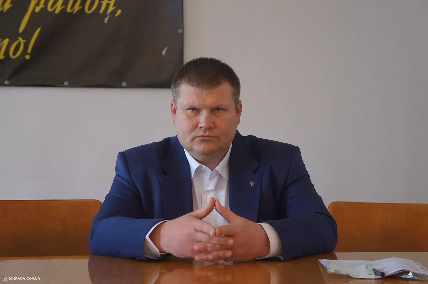 Голова адміністрації Заводського району Віктор Дмитрук. Фото Миколаївської міськради