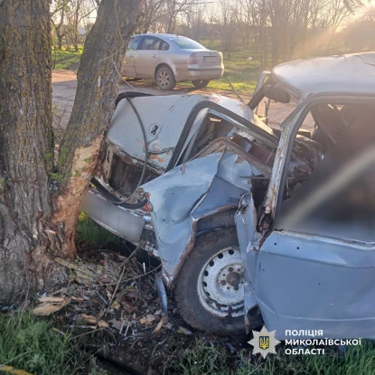 ДТП у Баштанському районі: фото Поліції Миколаївської області