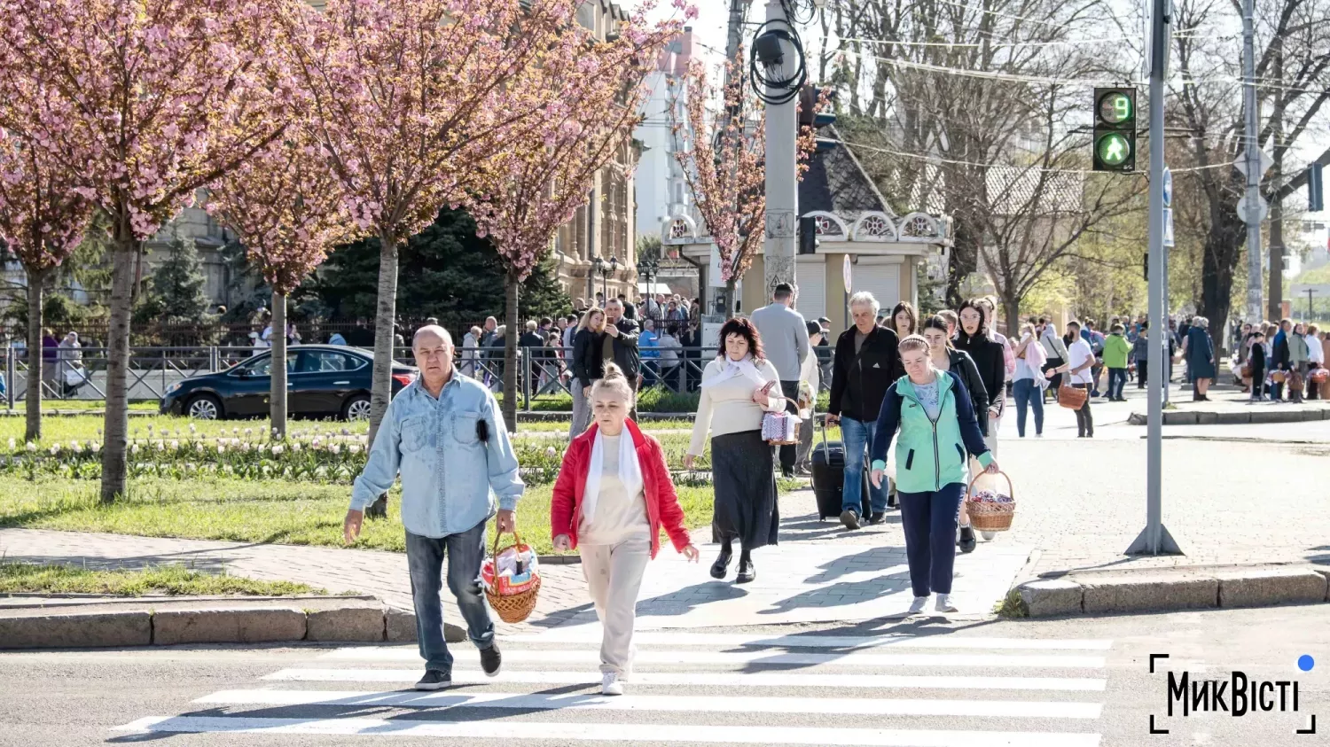 Великдень у Миколаєві 20 квітня 2025 року. Архівне фото: «МикВісті»