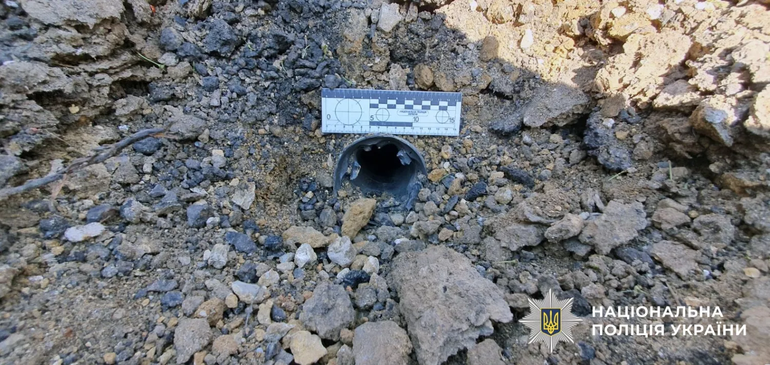 Обстріл Херсонської області 8 квітня. Архівне фото: Нацполіція