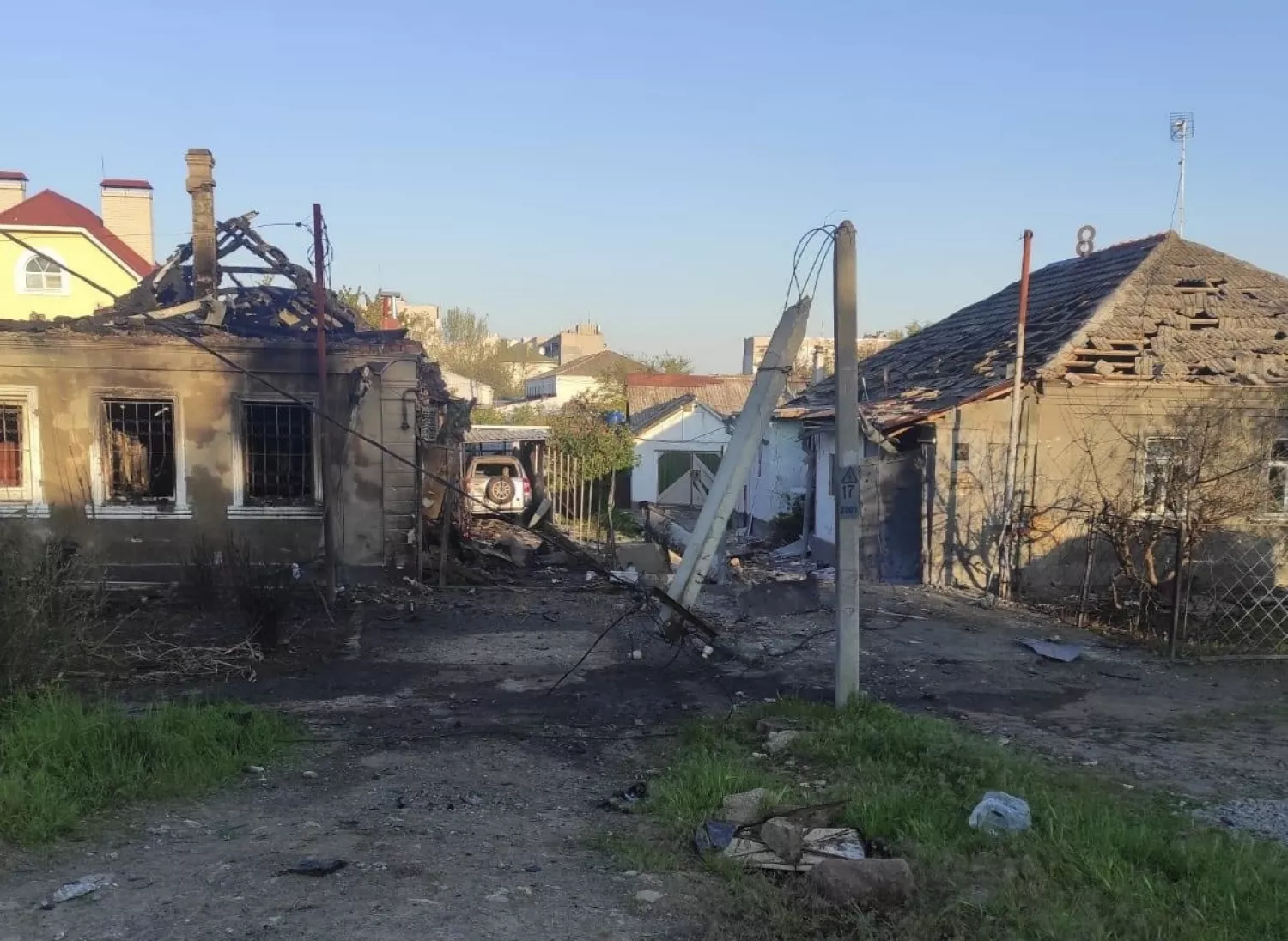 У центрі Миколаєва відновили світло після влучання &laquo;Шахеда&raquo;. Фото: &laquo;Миколаївобленерго&raquo;
