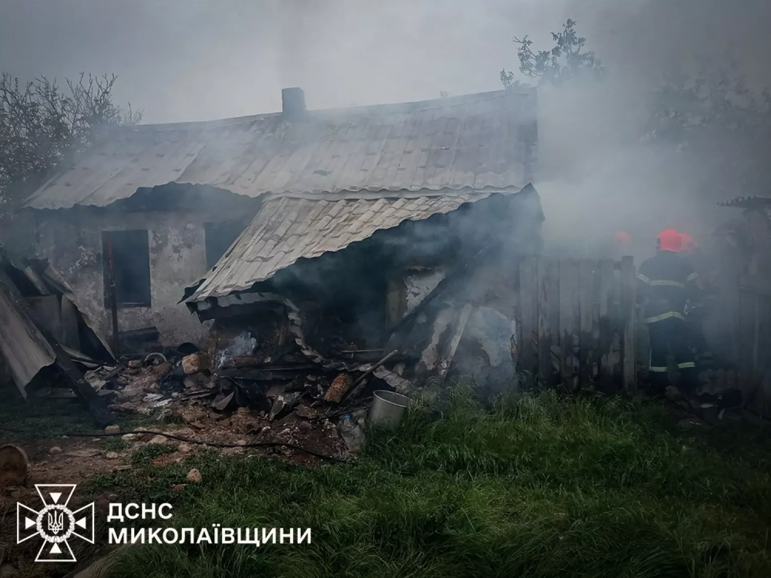 Ліквідація пожежі у Миколаївській області. Архівне фото: ДСНС