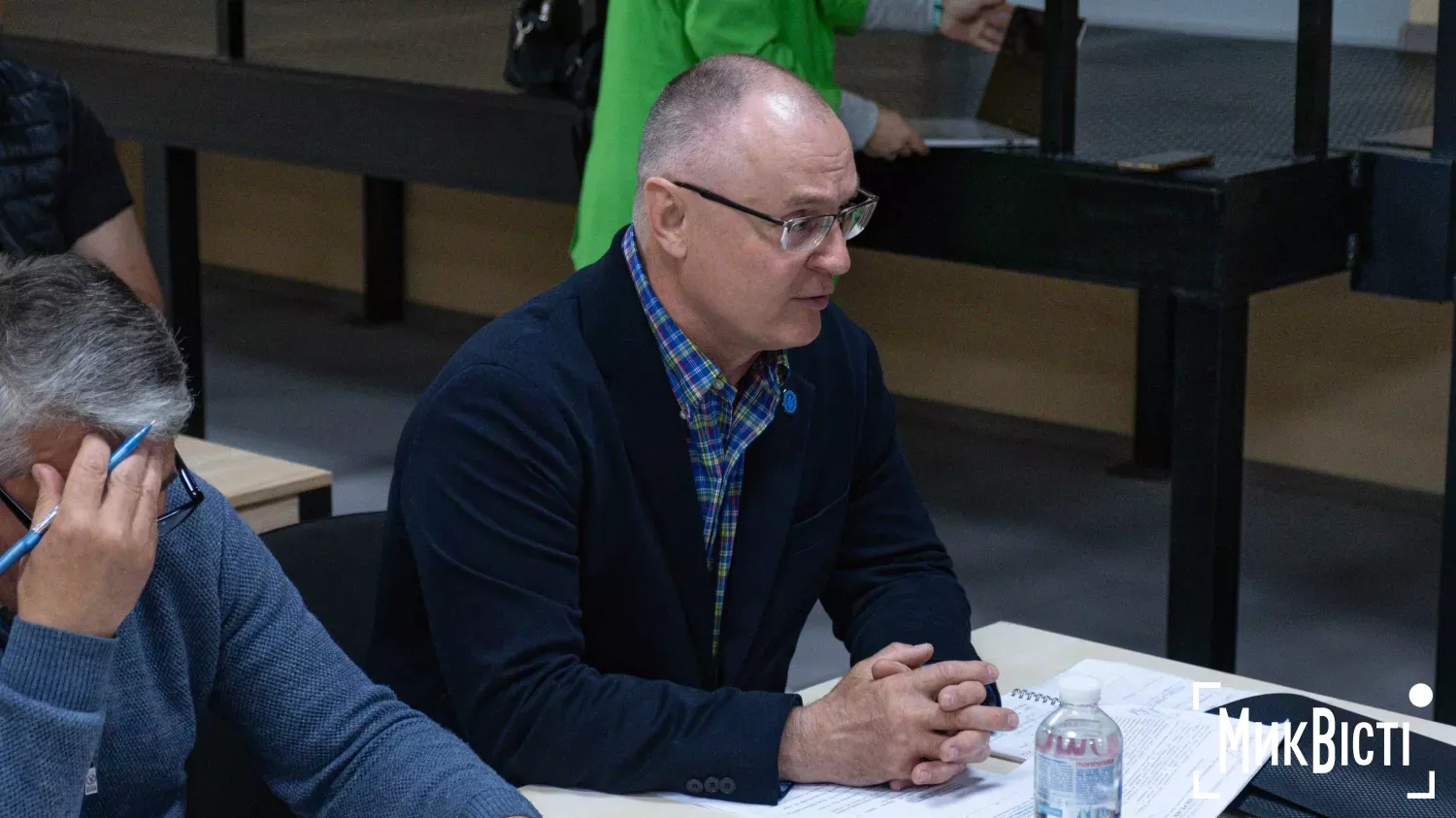 Мер Миколаєва Олександр Сєнкевич під час апаратної наради, 11 травня. Фото: НикВести