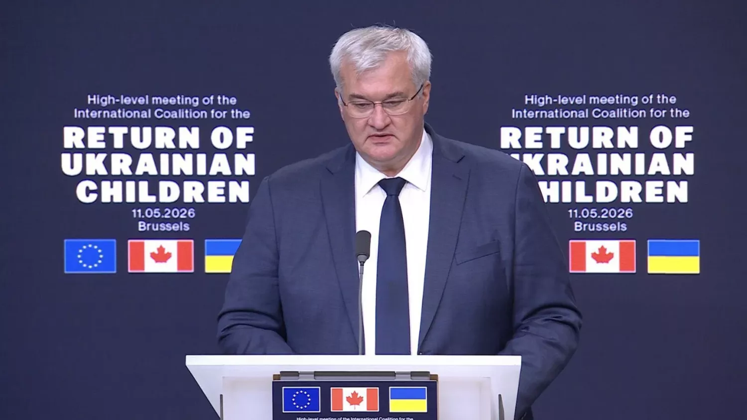 Андрій Сибіга заявив, що РФ хотіла обмінювати викрадених українських дітей. Фото: МЗС України