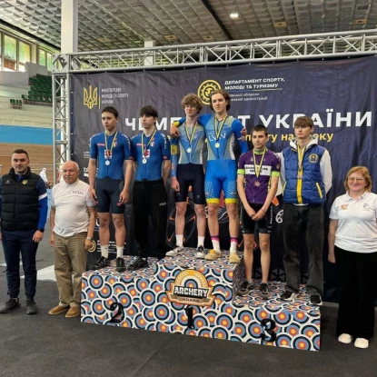 Велоспортсмени з Миколаєва вибороли 12 медалей на чемпіонаті України. Фото: Миколаївська міська рада