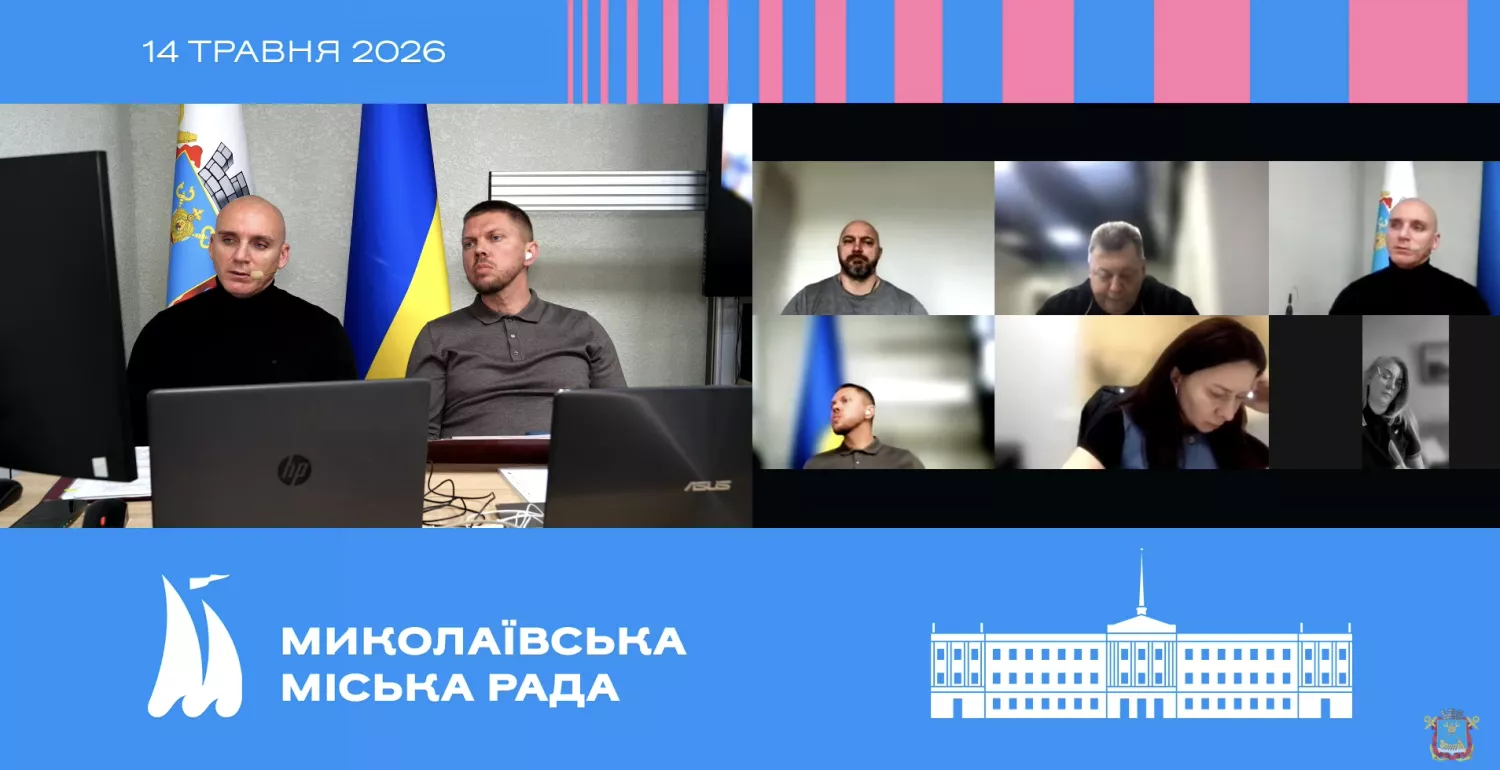 Скриншот засідання сесії 14 травня