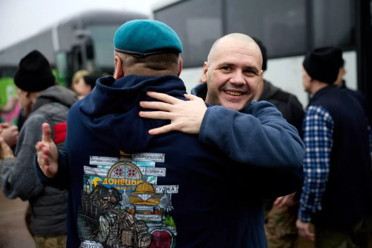 Україна повернула 205 захисників з полону, фото з телеграм каналу Володимира Зеленського