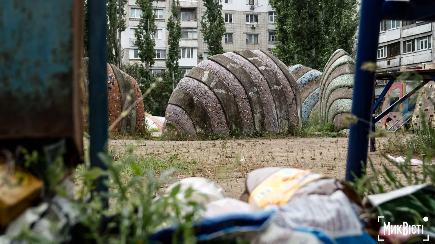 Дитяче містечко по вул. Океанівській, 32-34. Фото: МикВісті