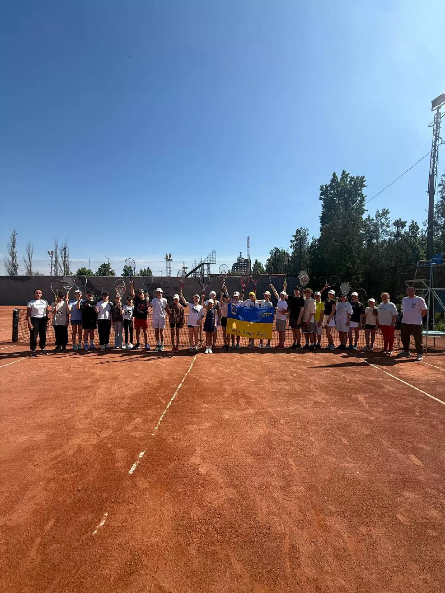 Дитячий тенісний турнір «Tennis Kids», фото надали організатори