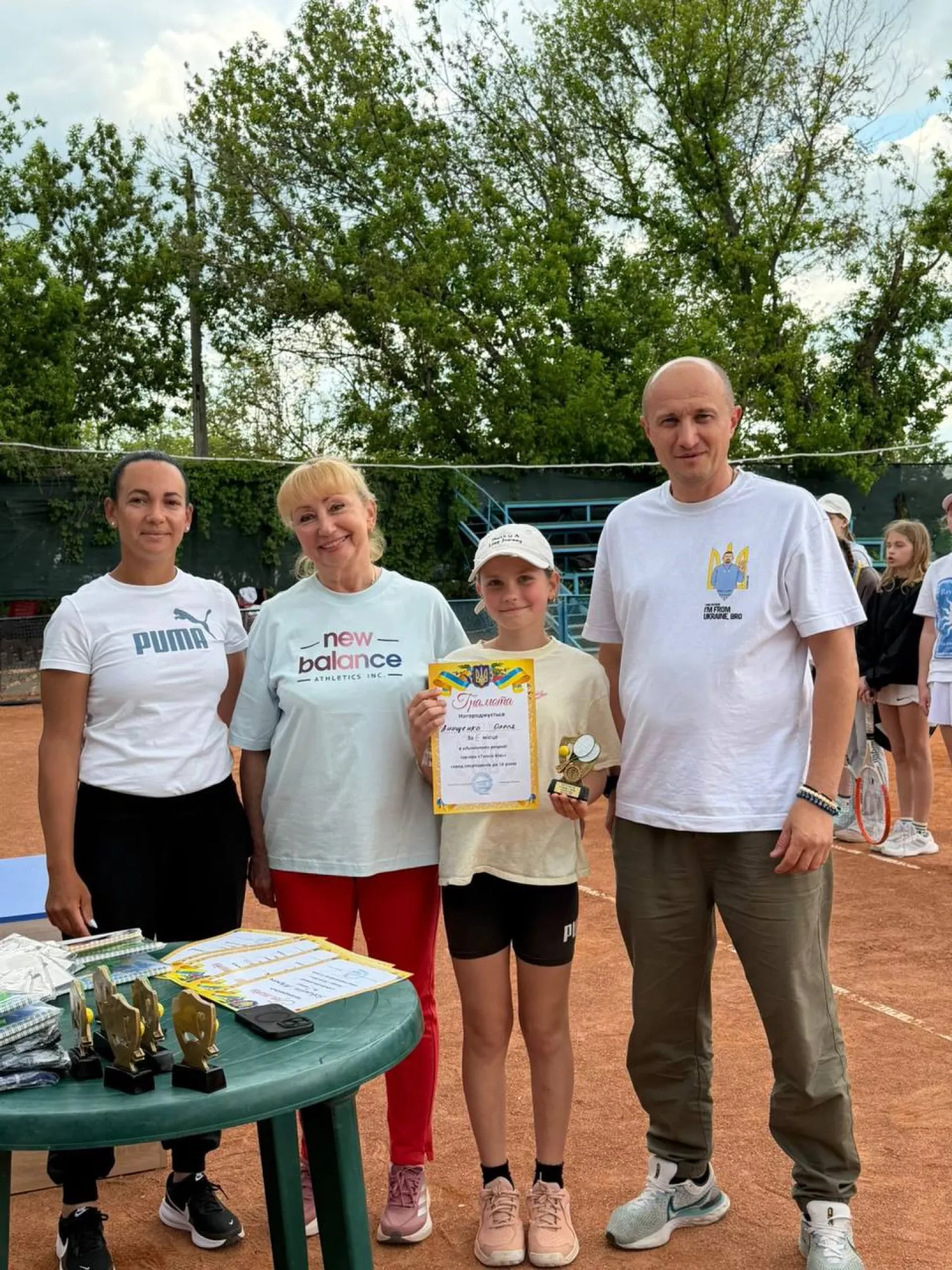 Дитячий тенісний турнір «Tennis Kids», фото надали організатори