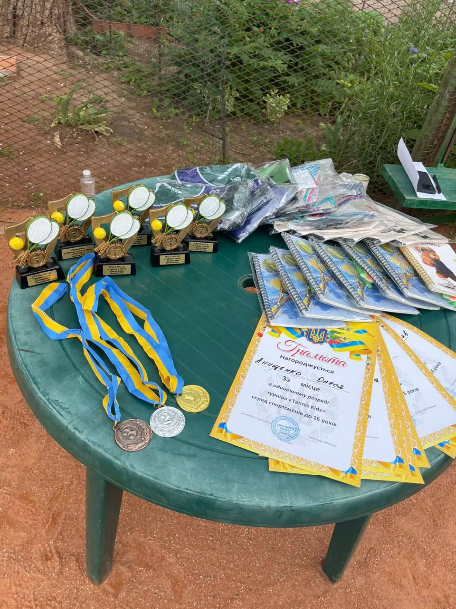 Дитячий тенісний турнір «Tennis Kids», фото надали організатори