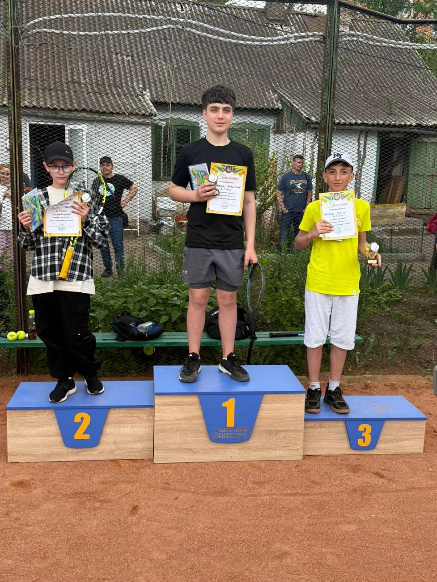 Дитячий тенісний турнір «Tennis Kids», фото надали організатори