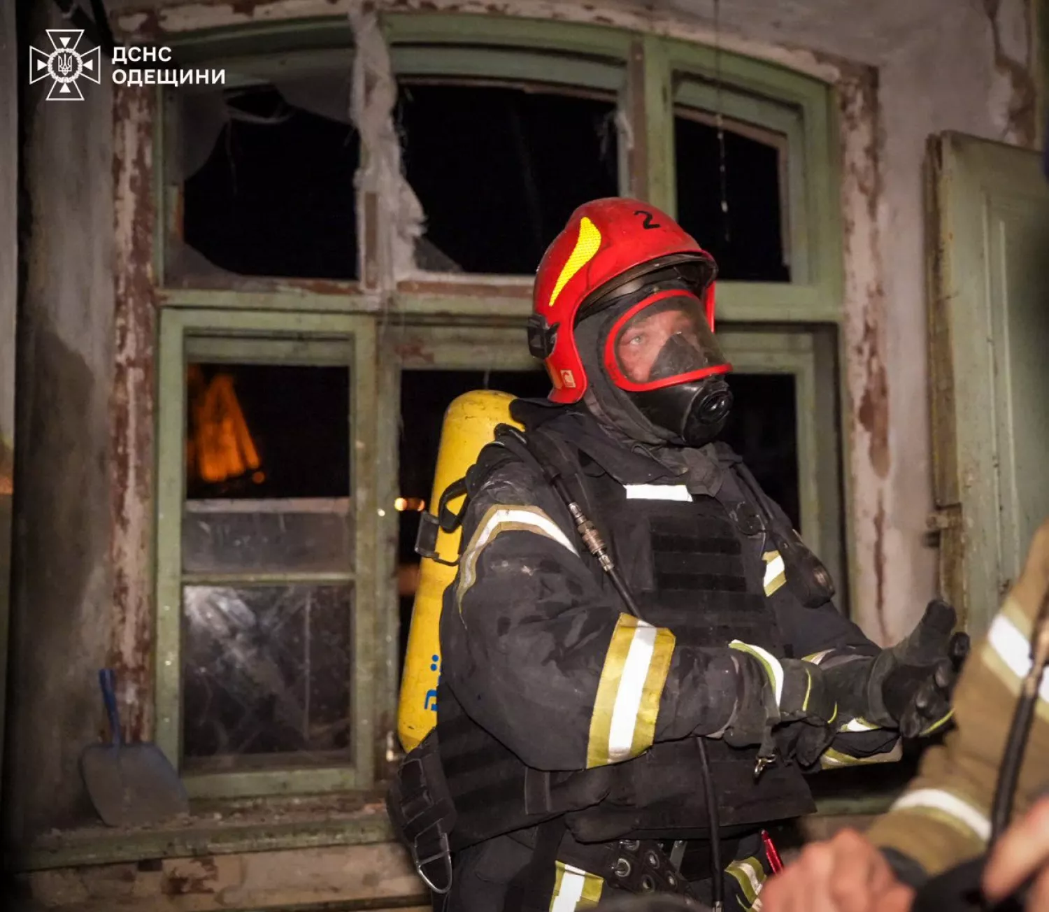 Наслідки обстрілу Одещини 18 травня. Фото: ДСНС