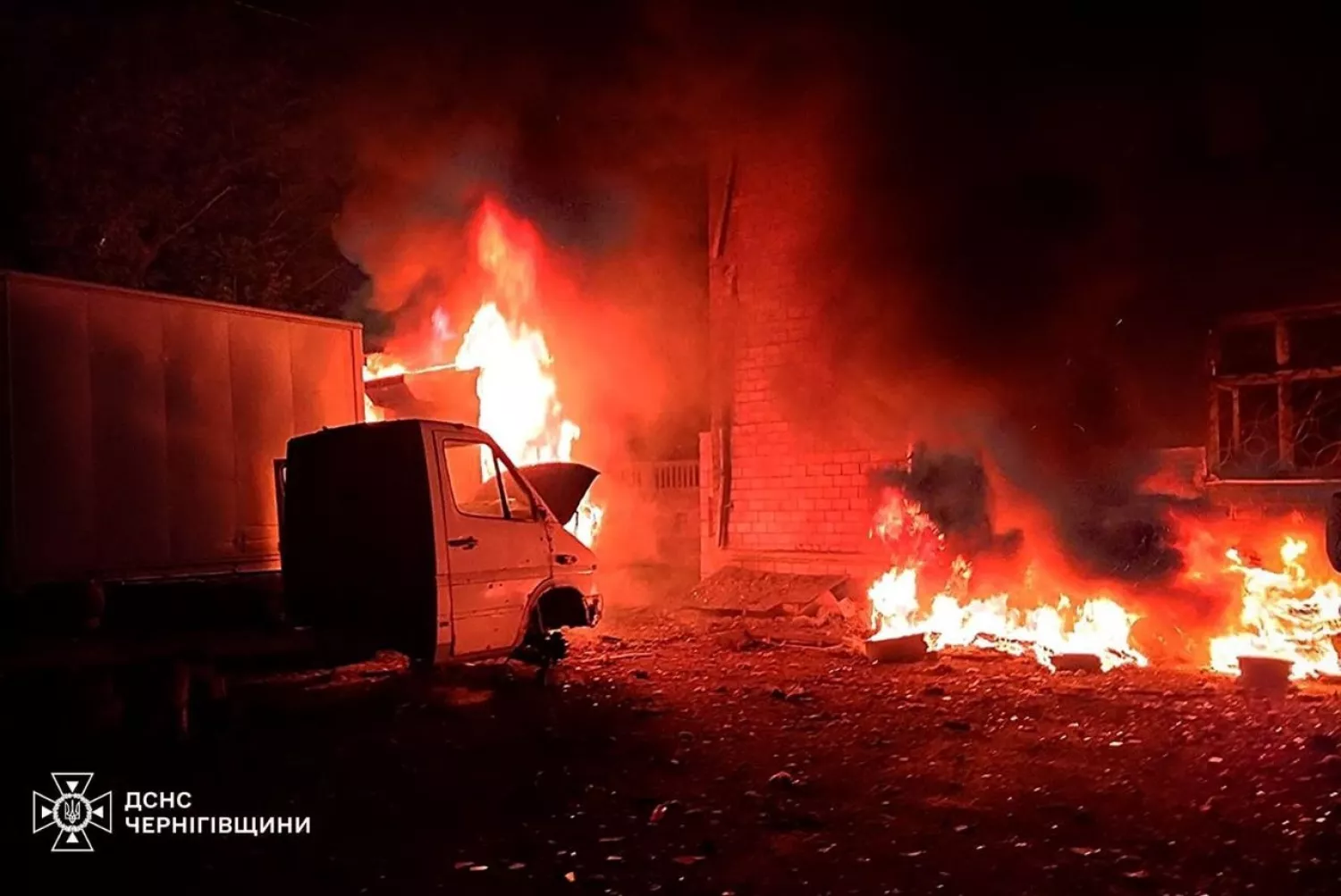 Російський удар по Україні 18 травня, фото з телеграм каналу @V_Zelenskiy_official