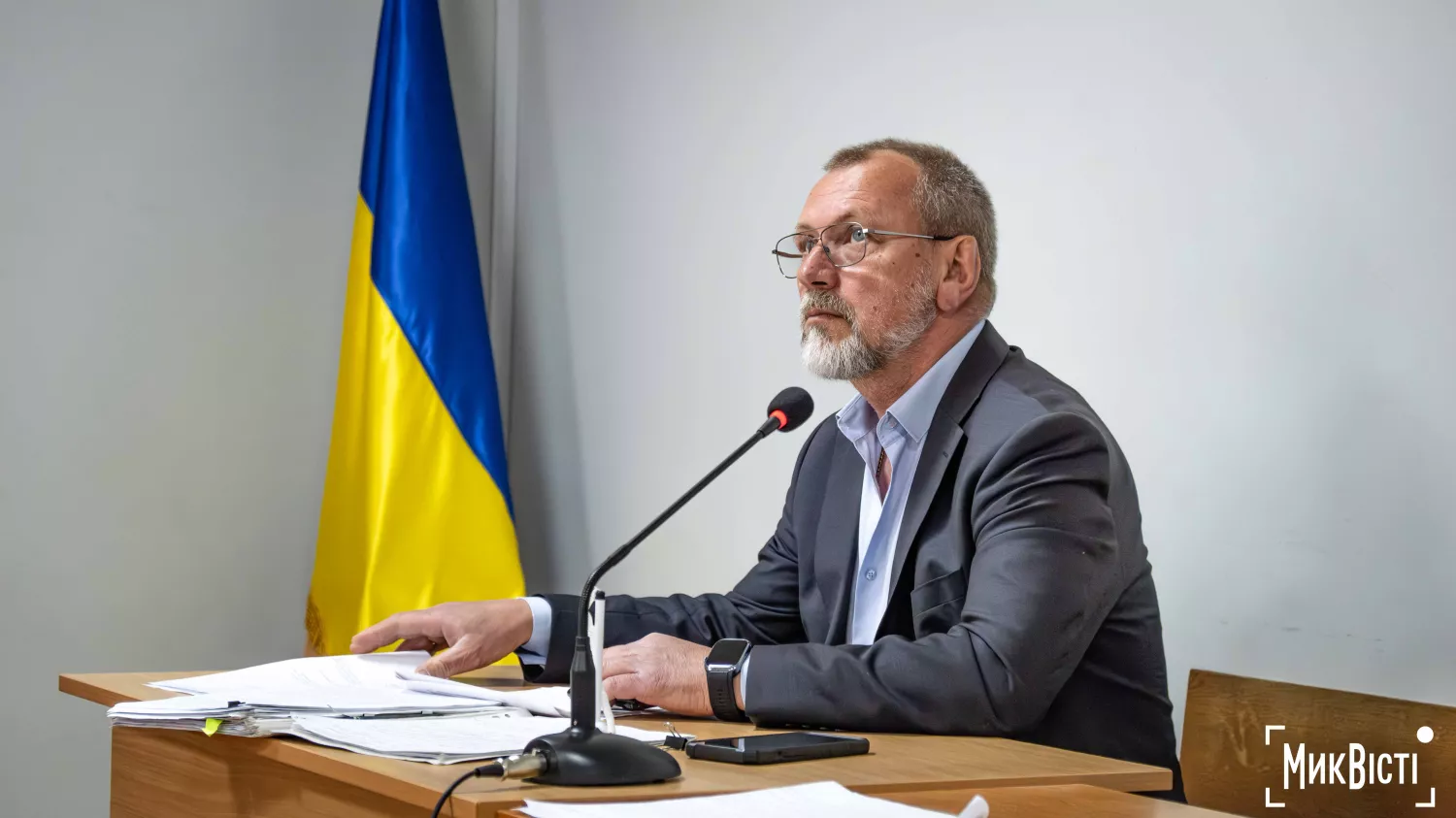 Адвокат Олександра Берегового Володимир Тимошин. Фото: НикВести