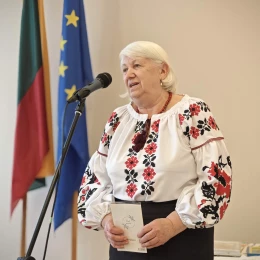 Виставка вишиванок у Вільнюсі. Фото: SVOBODA.FM