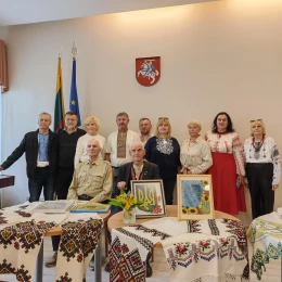 Виставка вишиванок у Вільнюсі. Фото: SVOBODA.FM