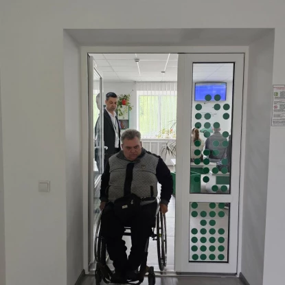 У Первомайську відкрили інклюзивний клас МВС. Фото: виконком