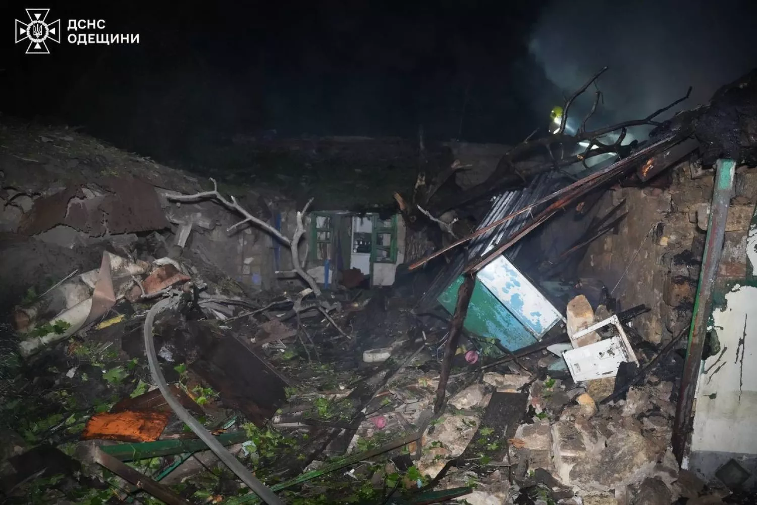 Обстріл Одеси 20 травня. Фото: ДСНС