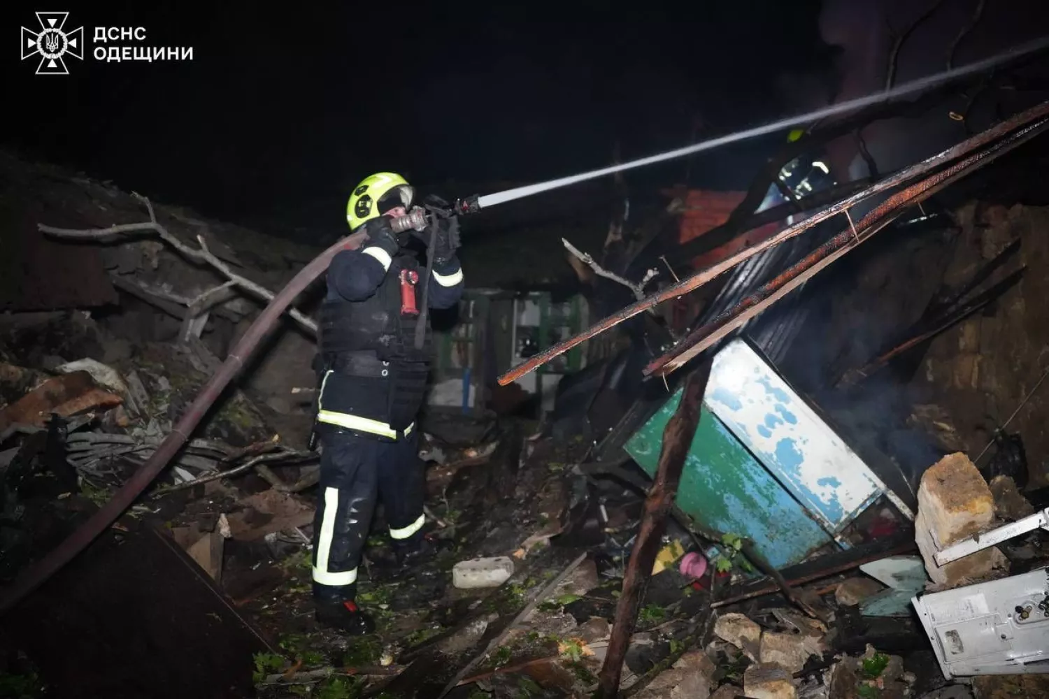 Обстріл Одеси 20 травня. Фото: ДСНС