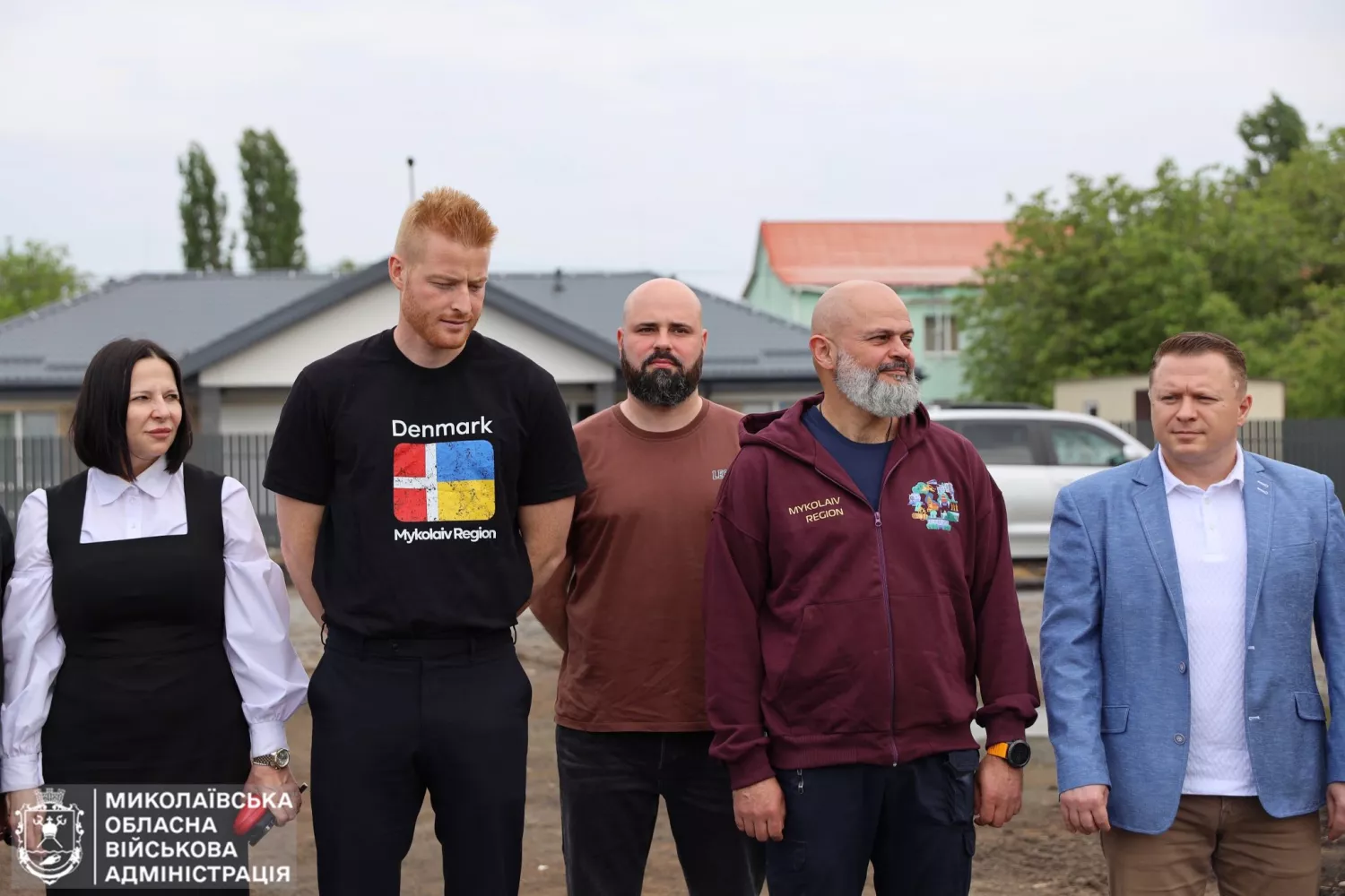 У Новобузькій громаді відкрили модульні будинки для ВПО та фельдшерсько-акушерський пункт. Фото: Миколаївська ОВА