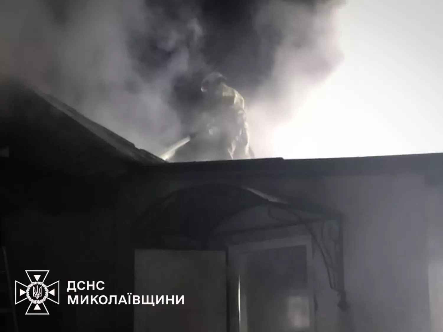 Пожежа у Миколаївській області. Фото: ДСНС