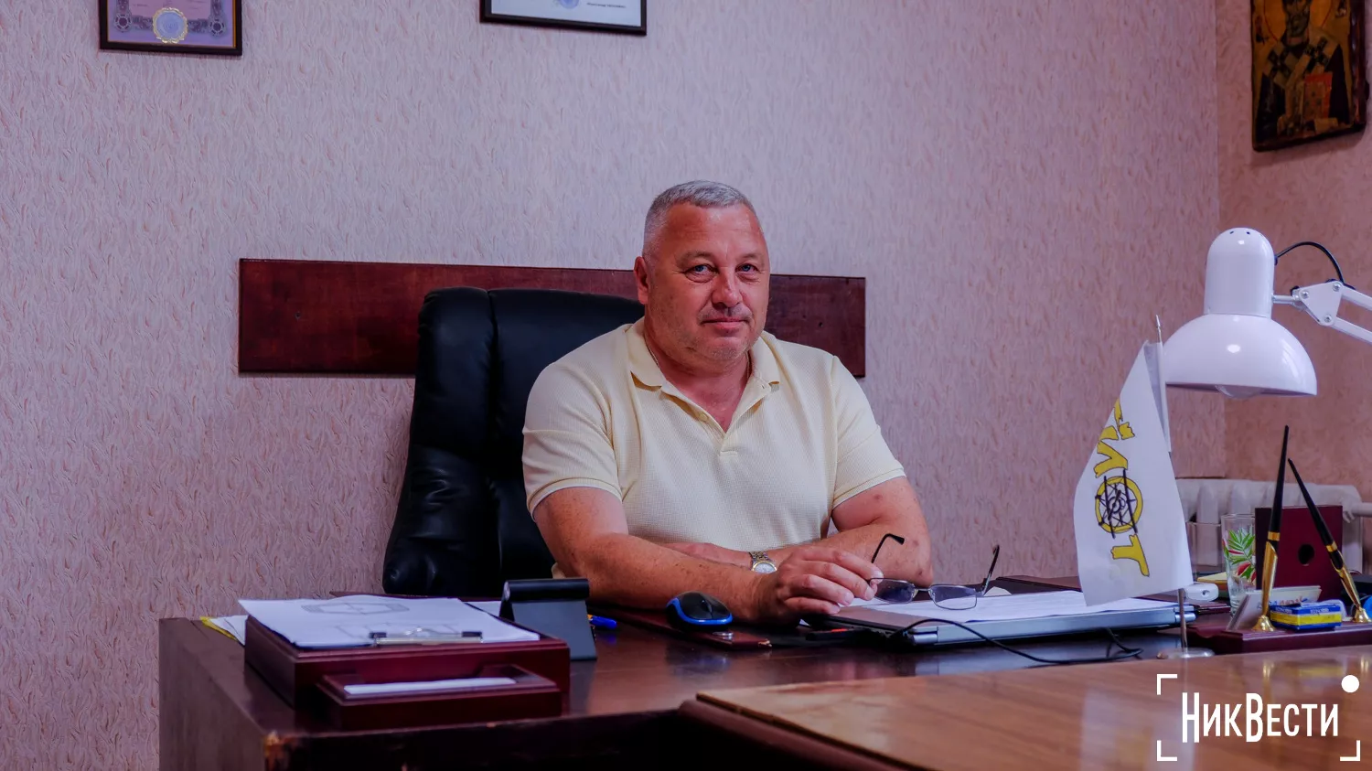 Директор комунального підприємства «Дирекція єдиного замовника «Пілот» Ігор Головатий, фото МикВісті