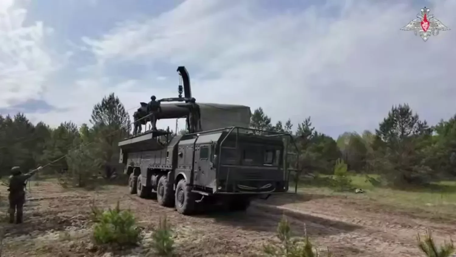 Доставка ядерних боєприпасів до Білорусі, скриншот Міноборони Росії