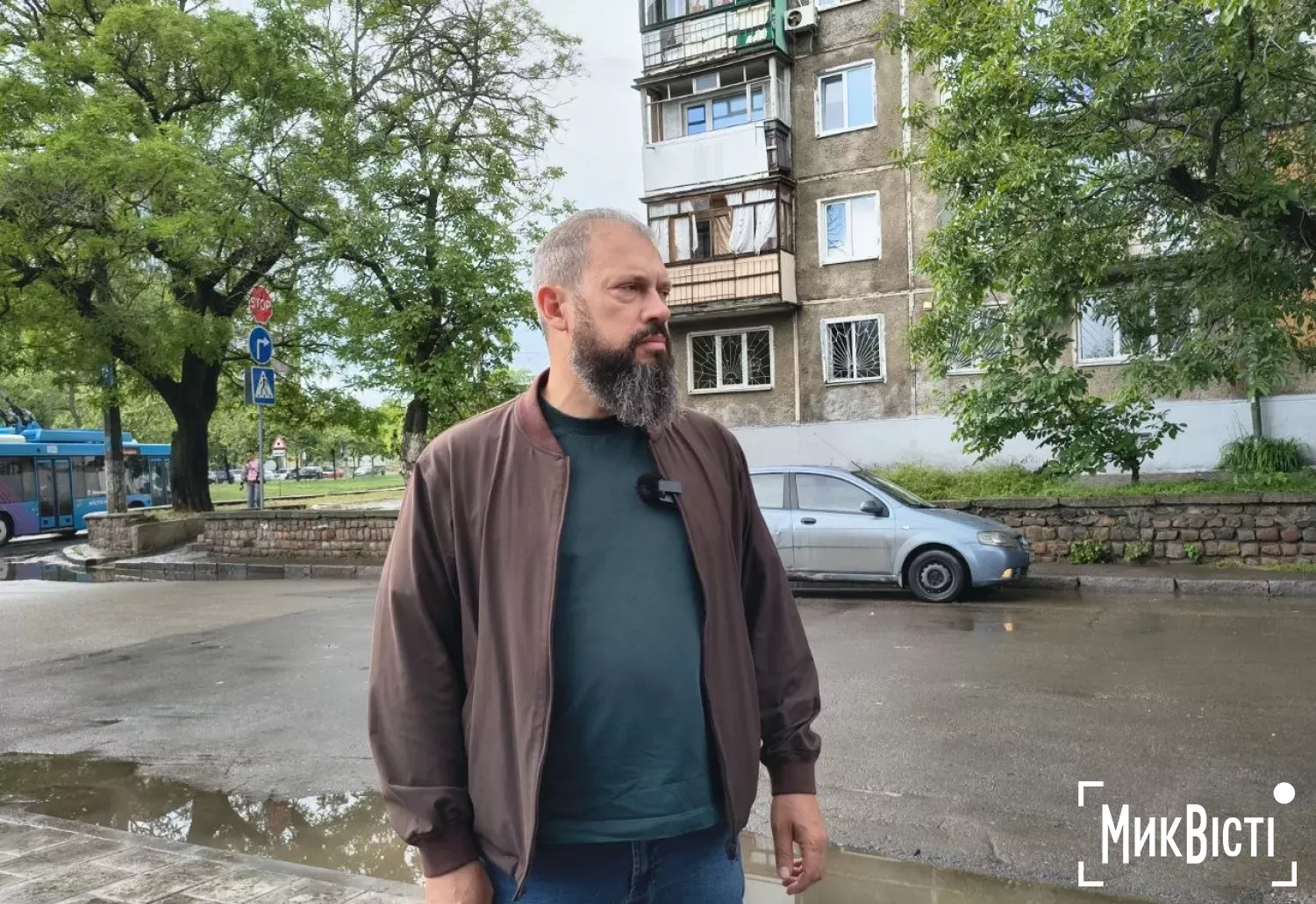 Директор КП &laquo;ЕЛУ автодоріг&raquo; Віталій Шевченко. Фото: МикВісті