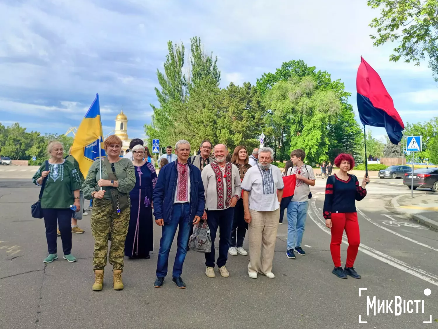 День вишиванки у Миколаєві. Фото: МикВісті