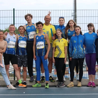 Миколаївські легкоатлети посіли третє місце на чемпіонаті України. Фото: Миколаївська міська рада