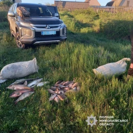 Поліція зафіксувала 26 фактів незаконного вилову риби. Фото: Нацполіція