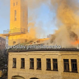 Національний музей «Чорнобиль» після обстрілу в Києві. Фото: Ярослав Ємельяненко