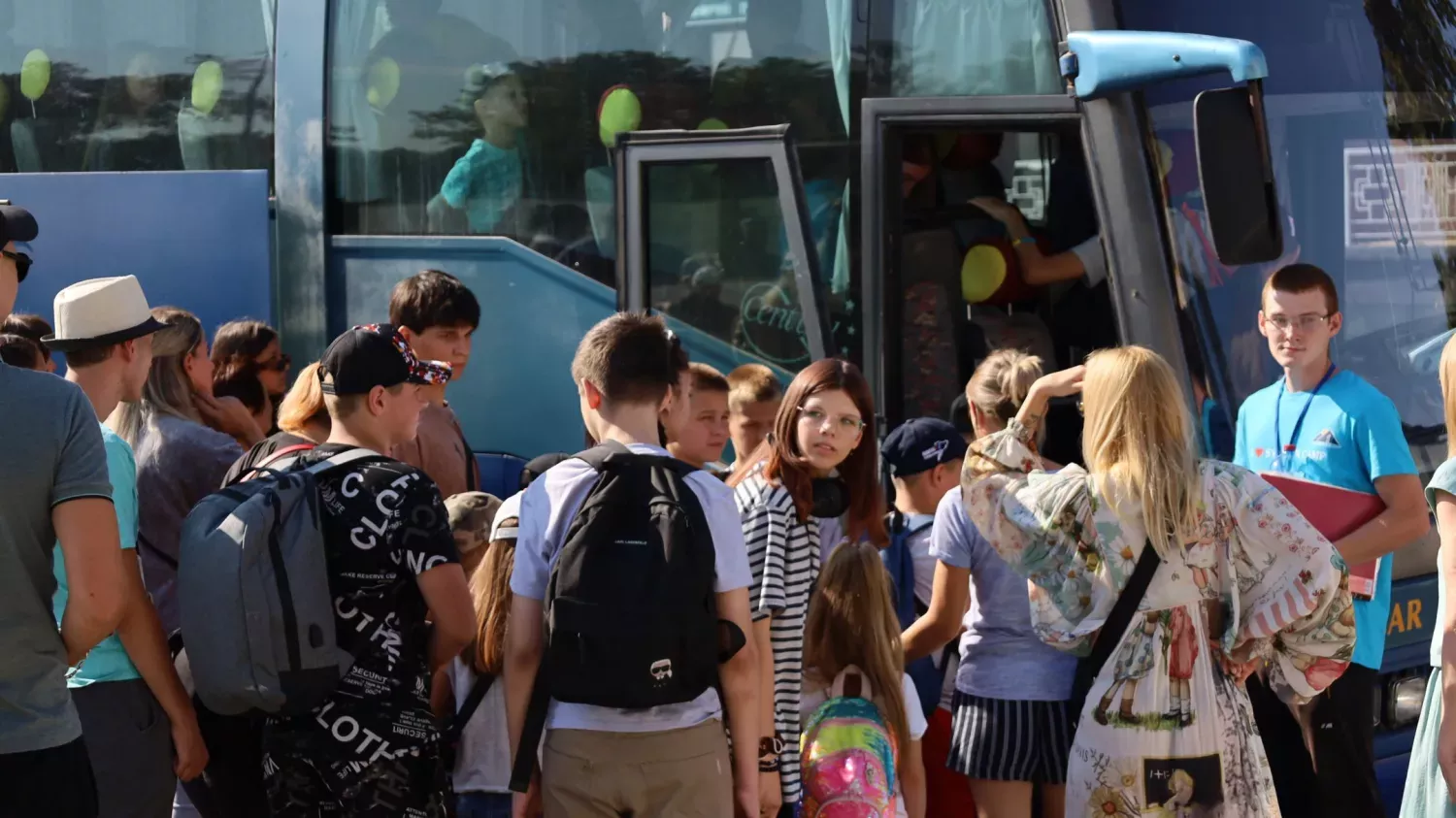 Діти їдуть на відпочинок з Миколаєва. Фото: Миколаївська міська рада