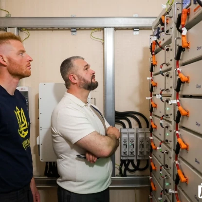 У Миколаєві в дитячому соціальному закладі встановили сонячну електростанцію. Фото: Миколаївська міська рада