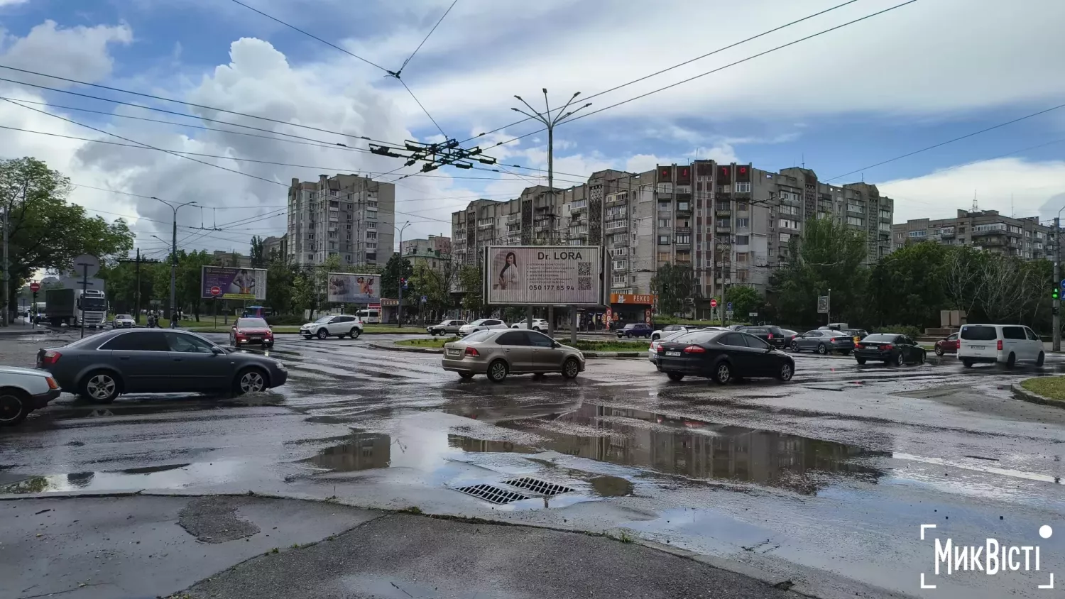 Негода у Миколаєві 21 травня 2026 року. Фото: МикВісті