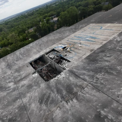 У Дніпрі російська ракета знищила склад гуманітарної допомоги ООН. Фото: WFP