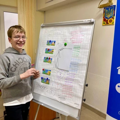 У Миколаєві підлітків вчать ненасильницькій комунікації. Фото: «Карітас Миколаїв УГКЦ»