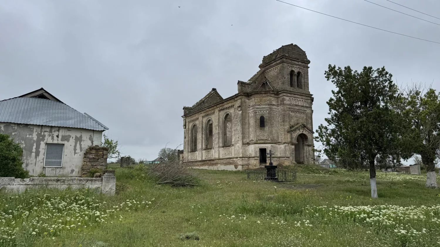 Католицький храм у Краснопіллі. Фото: Суспільне.Миколаїв/Юлія Голокоз