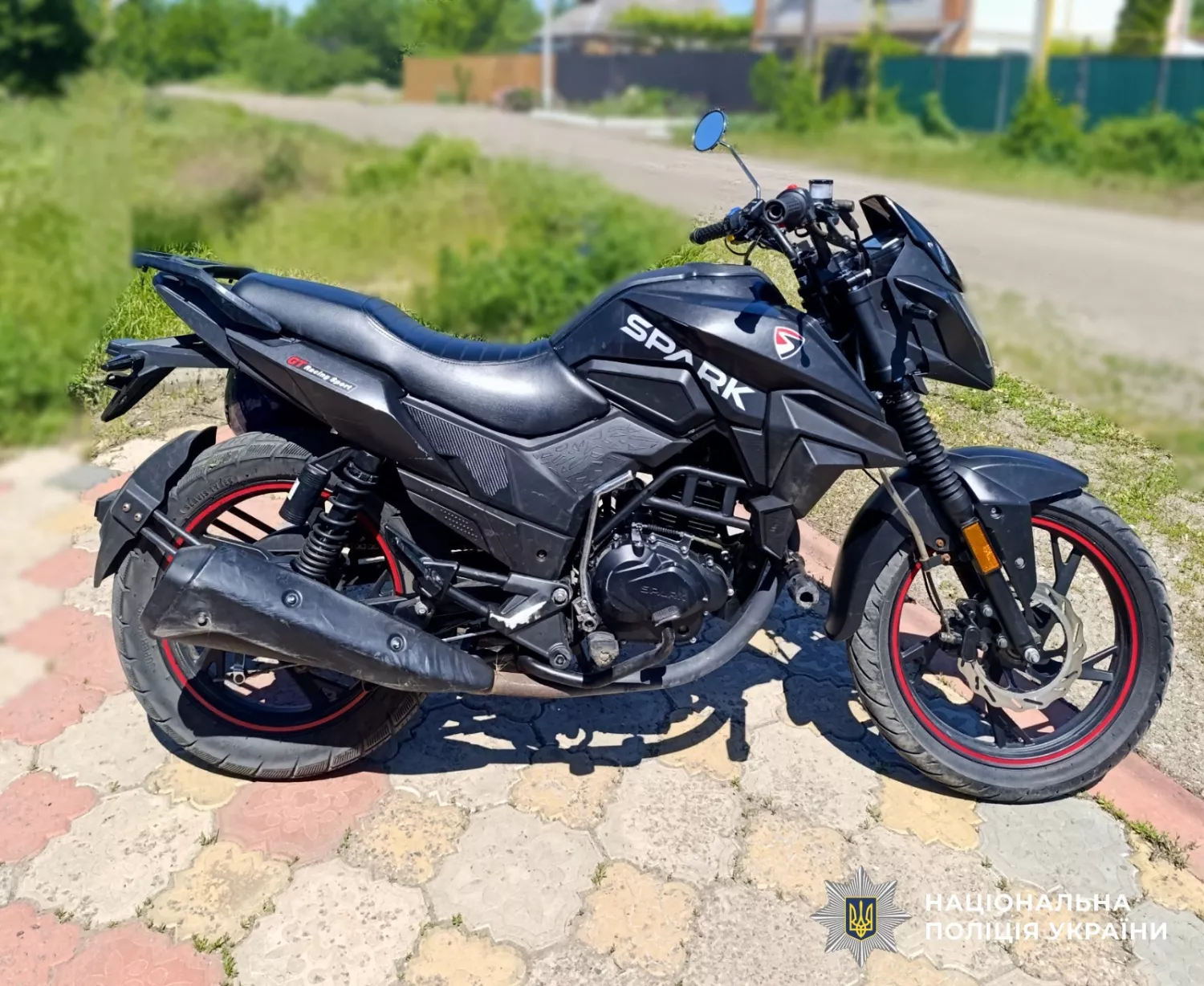 Затримали чоловіка за викрадення мотоцикла, фото Поліція Миколаївщини