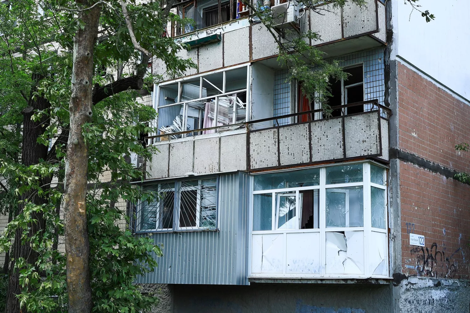 Наслідки обстрілу Миколаєва 28 травня. Фото: Олександр Сєнкевич