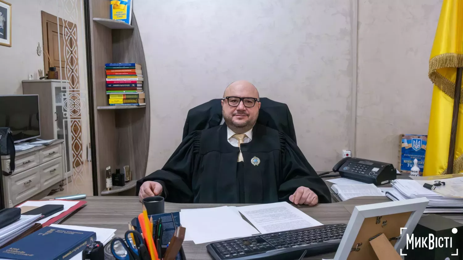 Голова Заводського районного суду Сергій Щербина. Фото: МикВісті