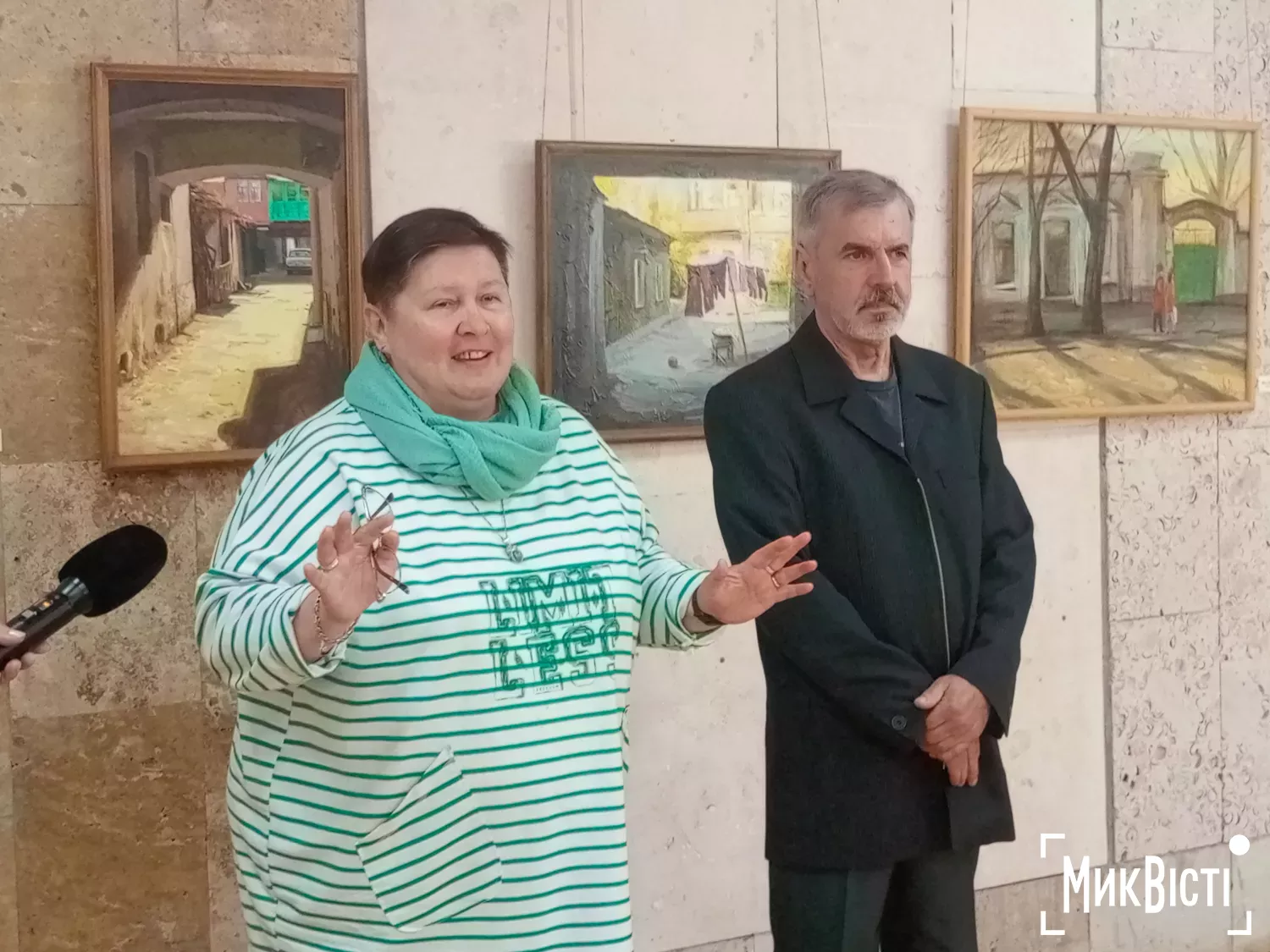 Роботи миколаївських митців на нових виставках у місті, фото МикВісті