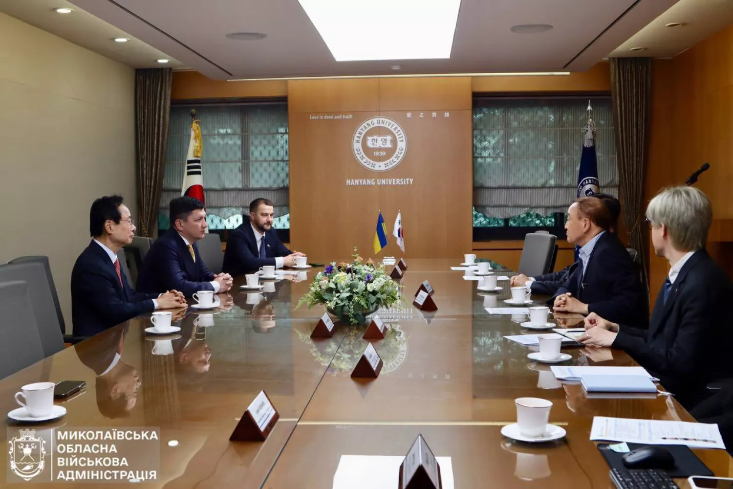 Кім запропонував Samsung долучитися до відновлення Миколаївської області. Фото: Миколаївська ОВА
