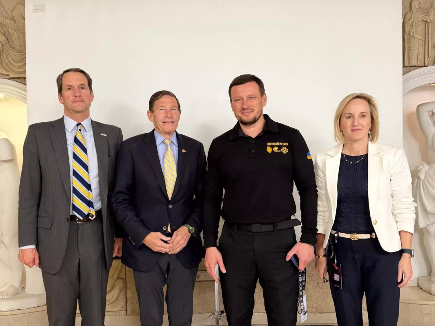 Прокудін провів зустріч із делегацією США. Фото: Херсонська ОВА
